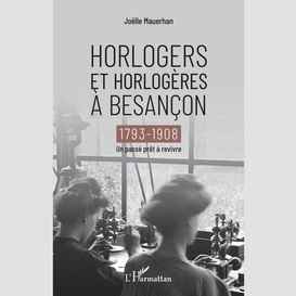 Horlogers et horlogères à besançon