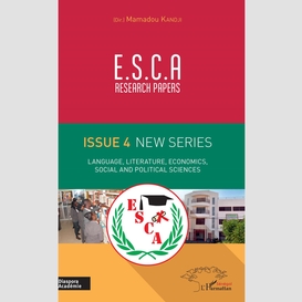 E.s.c.a. research papers issue 4 new series