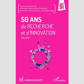 50 ans de recherche et d'innovation