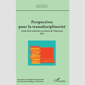 Perspectives pour la transdisciplinarité
