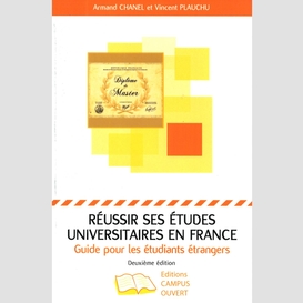 Réussir ses études universitaires en france