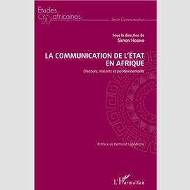 La communication de l'etat en afrique