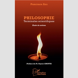 Philosophie terminales scientifiques