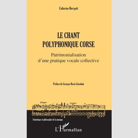 Le chant polyphonique corse