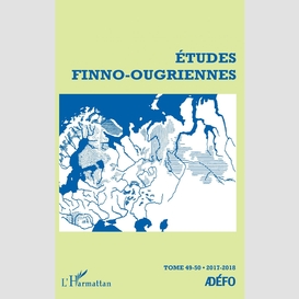 Études finno-ougriennes