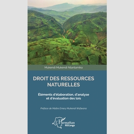 Droit des ressources naturelles