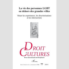 La vie des personnes lgbt en dehors des grandes villes