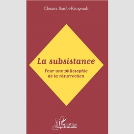 La subsistance