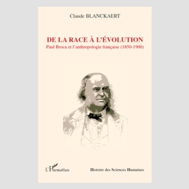 De la race à l'évolution