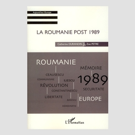 La roumanie post 1989