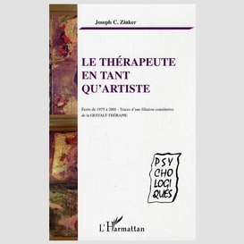 Le thérapeute en tant qu'artiste