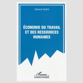 Economie du travail et des ressources humaines