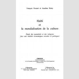 Haïti et la mondialisation de la culture