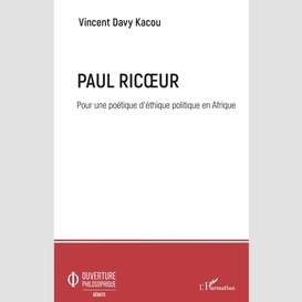 Paul ricoeur. pour une poétique d'éthique politique en afrique