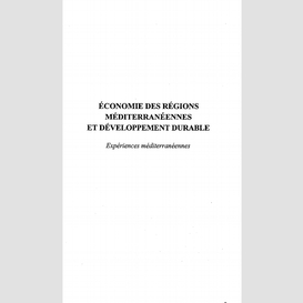 Économie des régions méditeranéennes