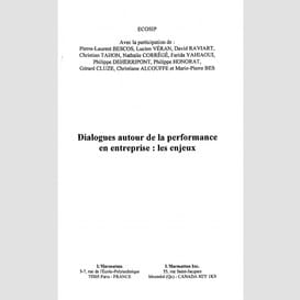 Dialogue autour de la performance en entreprise : les enjeux