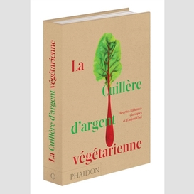 Cuillere d'argent vegetariwnne (italienn