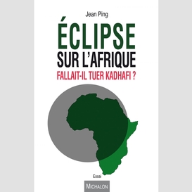 Eclipse sur l'afrique