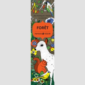 Marque-page foret