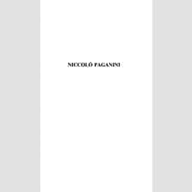 Niccolò paganini