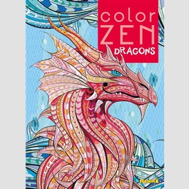 Color zen dragons