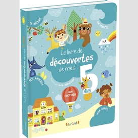 Livre de decouvertes de mes 5 ans (le)