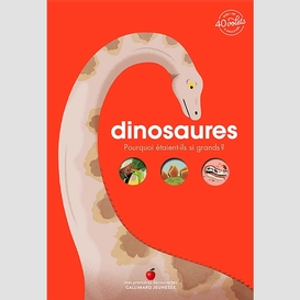 Dinosaures pourquoi etaient ils si grand