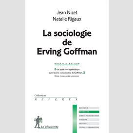 Sociologie de erving goffman