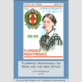 Florence nightingale on wars and the war office