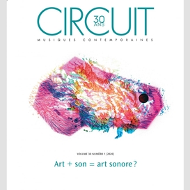 Circuit - volume 30 numéro 1