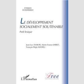 Le développement socialement soutenable