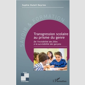 Transgression scolaire au prisme du genre