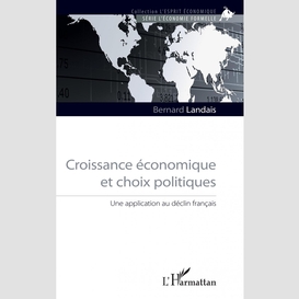 Croissance économique et choix politiques