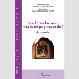 Nouvelles procédures civiles, nouvelles pratiques professionnelles ?