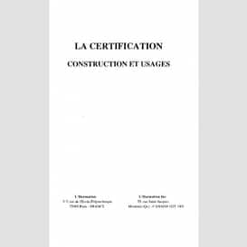 La certification