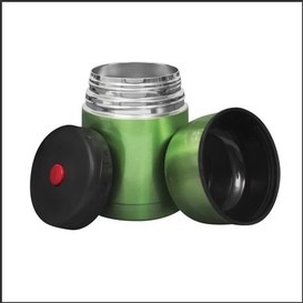 Contenant isotherme vert (thermos)600ml