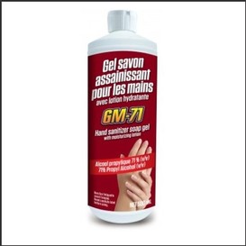 Gel assainissant 500ml 71% alcool