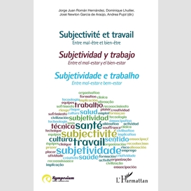 Subjectivité et travail