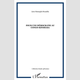 Pour une démocratie au congo-kinshasa