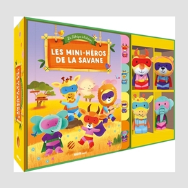 Coffret mini-heros de la savane