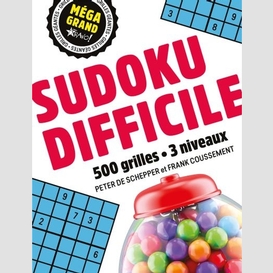 Sudoku difficile -500 grilles
