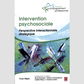 Intervention psychosociale : perspective interactionniste stratégique