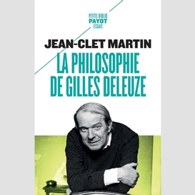 Philosophie de gilles deleuze (la)