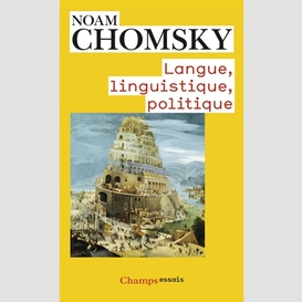 Langue linguistiques politique dialogues