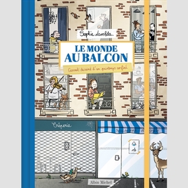 Monde au balcon -carnet dessine (le)