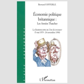 Économie politique britanique