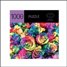 Puzz roses 1000