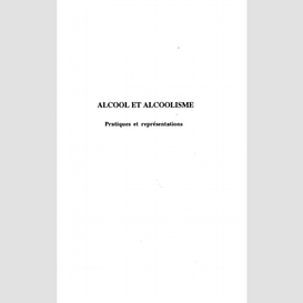 Alcool et alcoolisme