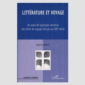 Littérature et voyage