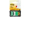 Languettes adhesives  post it vert